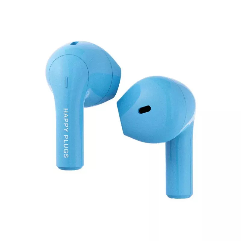Austiņas Happy Plugs JOY True Wireless Stereo (TWS) ievietojamās, Bluetooth, 20–20000 Hz, zilas