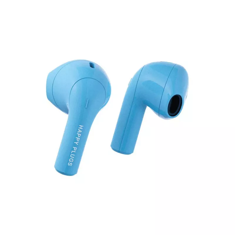 Austiņas Happy Plugs JOY True Wireless Stereo (TWS) ievietojamās, Bluetooth, 20–20000 Hz, zilas