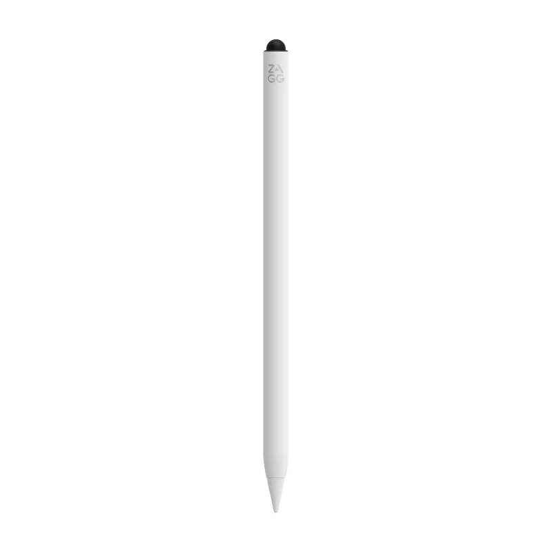 Irbuļa pildspalva ZAGG Pro Stylus 2 balta, saderīga ar Apple planšetdatoriem