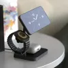 ZENS Office Charger Pro 3 melns bezvadu ātrās uzlādes iekštelpu maiņstrāvas lādētājs