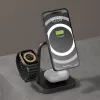 ZENS Office Charger Pro 3 melns bezvadu ātrās uzlādes iekštelpu maiņstrāvas lādētājs