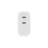 Mobilās ierīces lādētājs Native Union FAST-PD67-WHT-INT 2 USB Type-C ātrā uzlāde