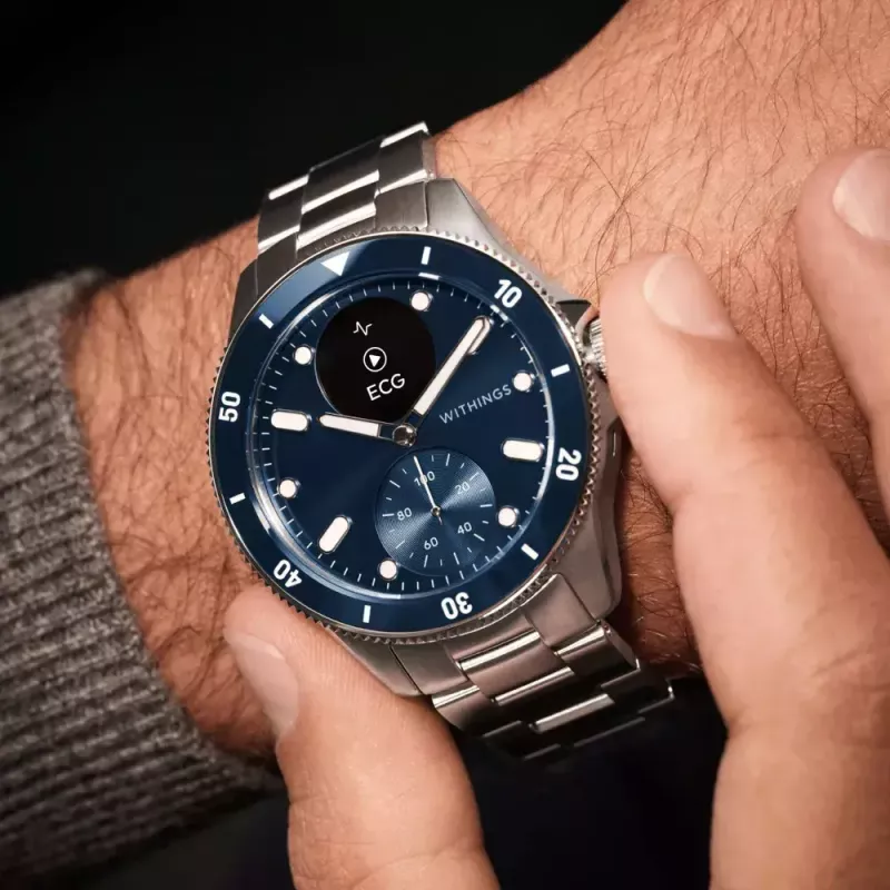 Smartwatch Withings ScanWatch Nova Nerūsējošais tērauds