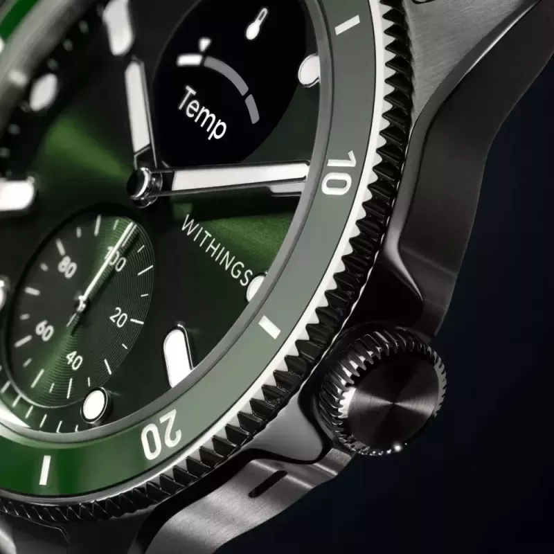 Viedpulkstenis Withings ScanWatch Nova Nerūsējošais tērauds
