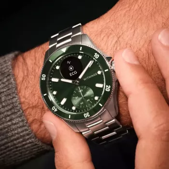 Viedpulkstenis Withings ScanWatch Nova Nerūsējošais tērauds