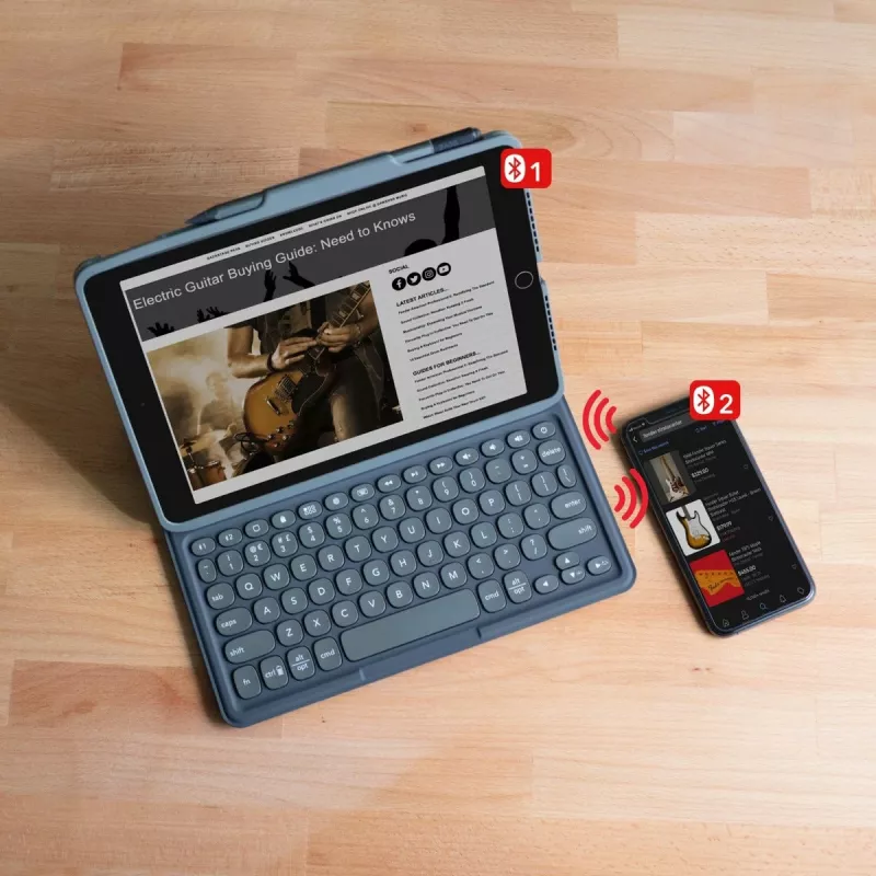 ZAGG Pro Keys klaviatūra universāla Bluetooth QWERTY angļu pelēka