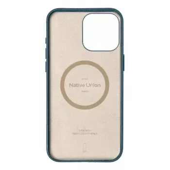 Aizsargvāciņš Native Union (Re)Classic iPhone 16 Pro Max — tumši zils, 6,9 collu (17,5 cm) ekrānam