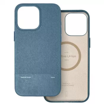 Aizsargvāciņš Native Union (Re)Classic iPhone 16 Pro Max — tumši zils, 6,9 collu (17,5 cm) ekrānam