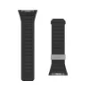 Urban Armor Gear Pathfinder silikona siksniņa Apple Watch, melna/titāna
