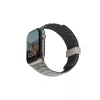 Urban Armor Gear Pathfinder silikona siksniņa Apple Watch, melna/titāna
