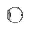 Urban Armor Gear Pathfinder silikona siksniņa Apple Watch, melna/titāna