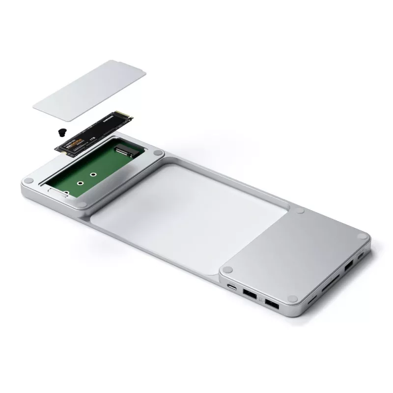SATECHI klēpjdatora dokstacija / portu replikators, vadu, USB 3.2 Gen 2 / 3.1 Gen