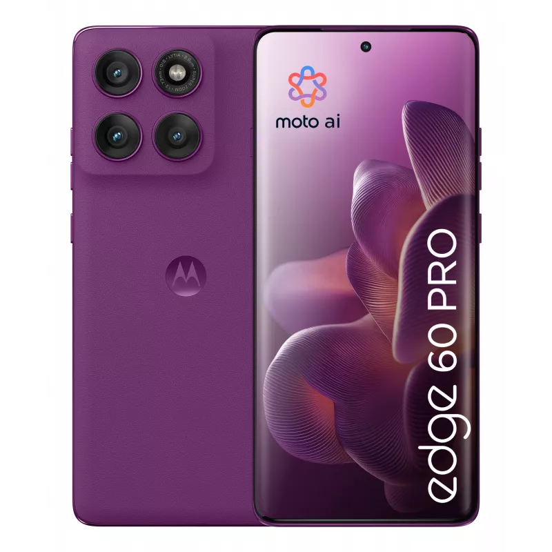 Motorola edge 60 pro 16,9 cm (6,67 collu) Dual SIM Android 15 5G USB Type-C 12 GB 512 GB 6000 mAh Violeta
