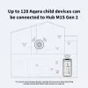 Viedās mājas centrmezgls, AQARA M1S Gen 2, HM1S-G02, Zigbee 3.0, Wi-Fi