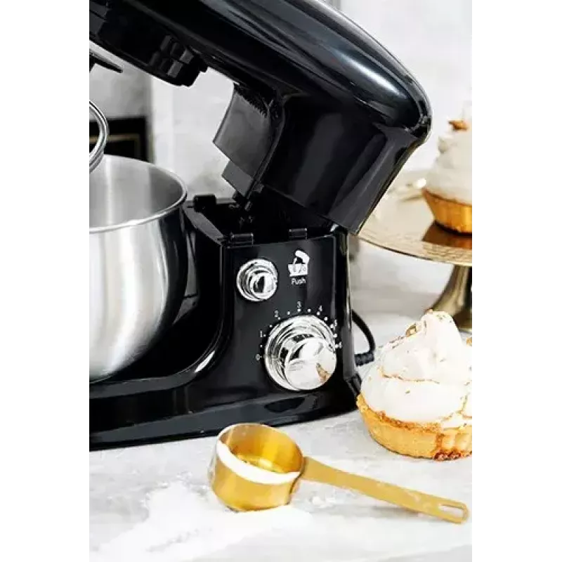 Virtuves kombains Adler AD 4226b — 700 W (maks. 1200 W), 3 L nerūsējošā tērauda bļoda, 6 ātrumi, planētārā rotācija