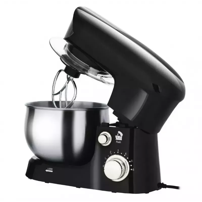 Virtuves kombains Adler AD 4226b — 700 W (maks. 1200 W), 3 L nerūsējošā tērauda bļoda, 6 ātrumi, planētārā rotācija