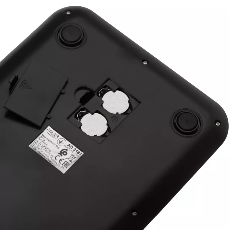 Elektroniskā virtuves svari Adler AD 3183 — 5 kg ietilpība, 1 g precizitāte, nerūsējošā tērauda svēršanas virsma, vara krāsa