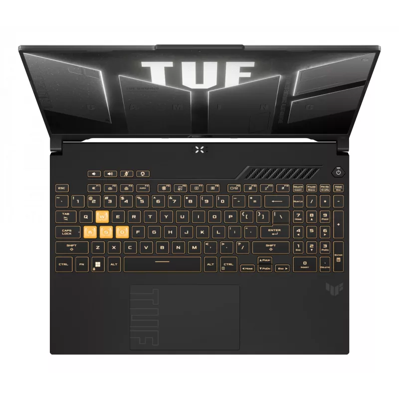 ASUS TUF Gaming F16 FX607VJ-RL001W klēpjdators Intel Core 5 210H 40,6 cm (16 collu) WUXGA 16 GB DDR4-SDRAM 512 GB SSD NVIDIA GeForce RTX 3050 Wi-Fi 6 (802.11ax) Windows 11 Home Melns, Pelēks