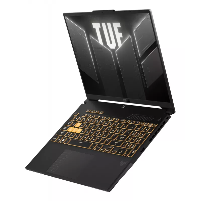 ASUS TUF Gaming F16 FX607VJ-RL001W klēpjdators Intel Core 5 210H 40,6 cm (16 collu) WUXGA 16 GB DDR4-SDRAM 512 GB SSD NVIDIA GeForce RTX 3050 Wi-Fi 6 (802.11ax) Windows 11 Home Melns, Pelēks