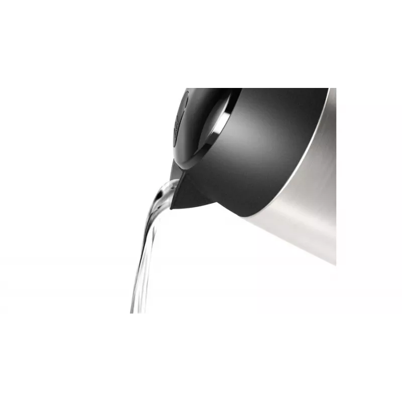 Bosch TWK3P420 elektriskā tējkanna 1,7 L 2400 W Melna, nerūsējošais tērauds