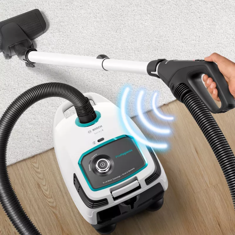 Bosch Serie 6 BGL6HYG1 putekļsūcējs 4.5 L cilindru putekļsūcējs Sausā tīrīšana 600 W Putekļu maiss