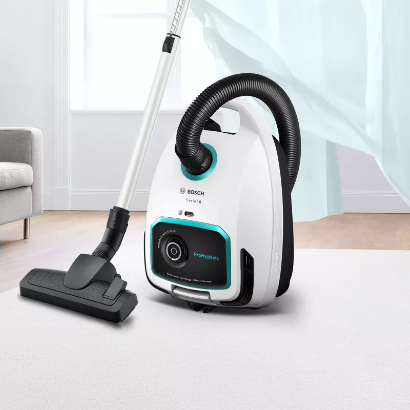 Bosch Serie 6 BGL6HYG1 putekļsūcējs 4.5 L cilindru putekļsūcējs Sausā tīrīšana 600 W Putekļu maiss