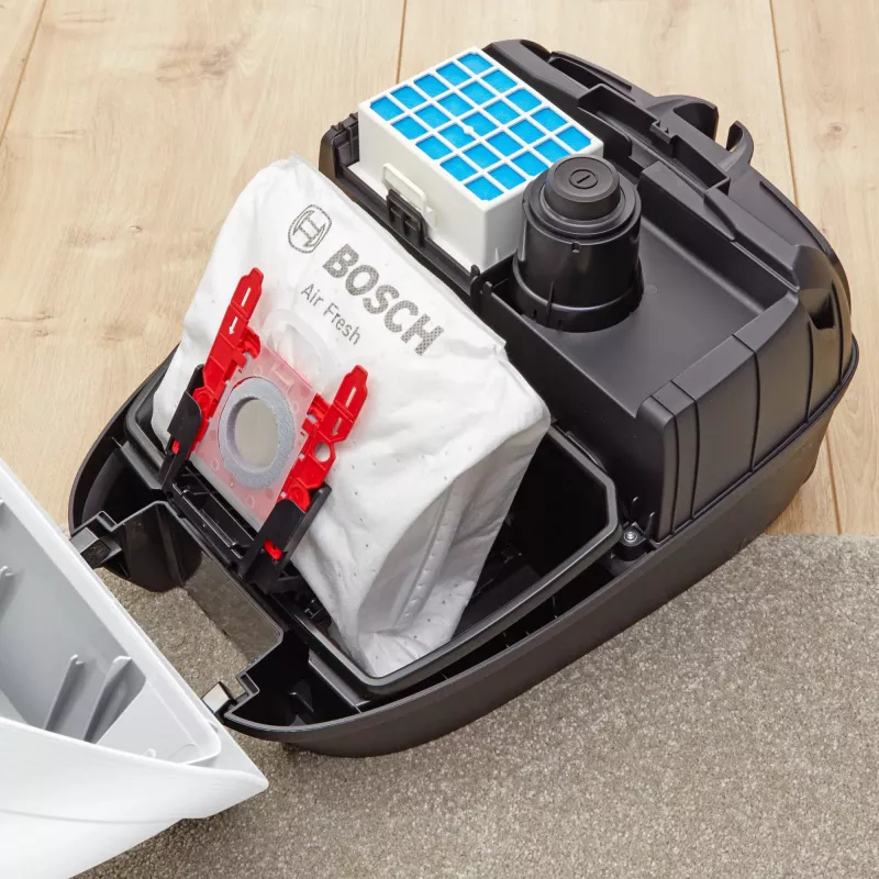 Bosch Serie 6 BGL6HYG1 putekļsūcējs 4.5 L cilindru putekļsūcējs Sausā tīrīšana 600 W Putekļu maiss