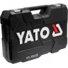 Mehāniķa instrumentu komplekts Yato YT-39009 — 68 detaļu komplekts, 1/4 collu piedziņa, melns futrālis