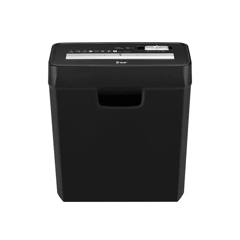 Smalcinātājs TRACER Edge10L krustveida griezums, 10 lokšņu ietilpība, 6 mm griezums, 10 l tvertne, melns