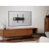 Sienas TV kronšteins TRACER TRAUCH47656 – regulējams slīpums +3° līdz -15°, elastīga svira, melns, piemērots 37 collu–70 collu televizoriem, max svars 40 kg, platums 450 mm, dziļums 35,5 cm
