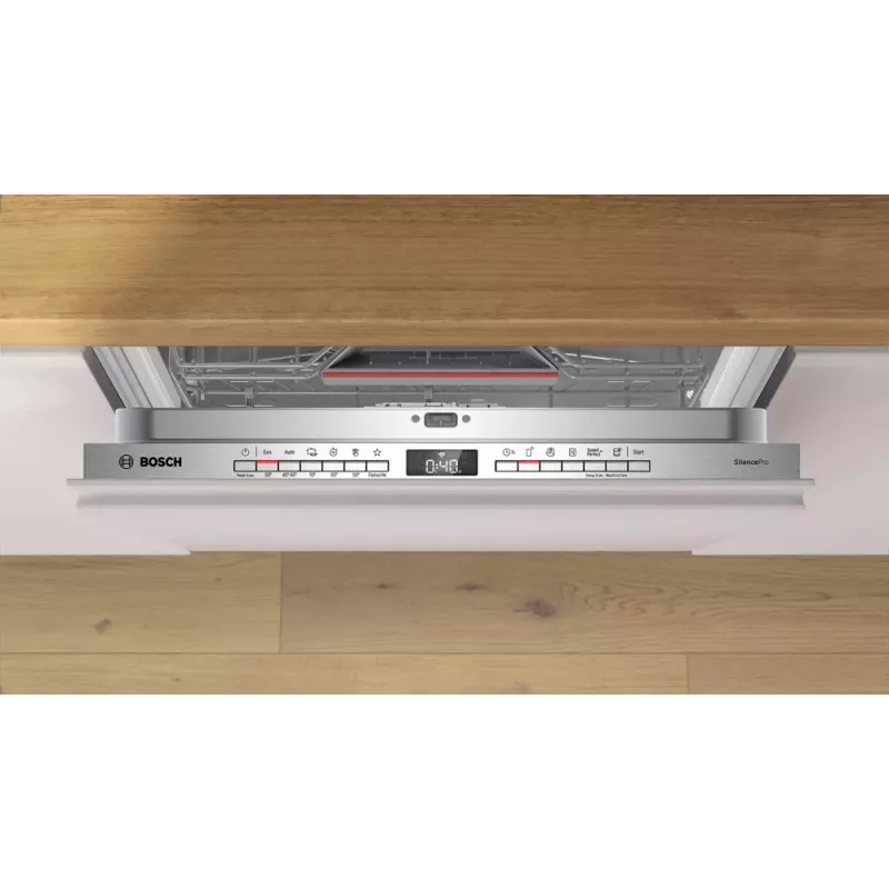 Bosch Serie 4 SMV4ECX23E trauku mazgājamā mašīna Pilnībā iebūvējama 14 galda klājumu komplekti