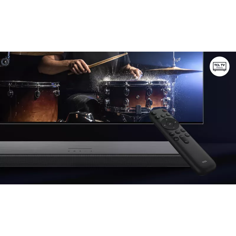 TCL S S45H Class 2.0 kanālu skaņas josla ar Dolby Atmos, DTS Virtual:X un Bluetooth mūzikas straumēšanu