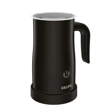 Krups XL1008 Automātiska piena putotāja/sildītāja, melna