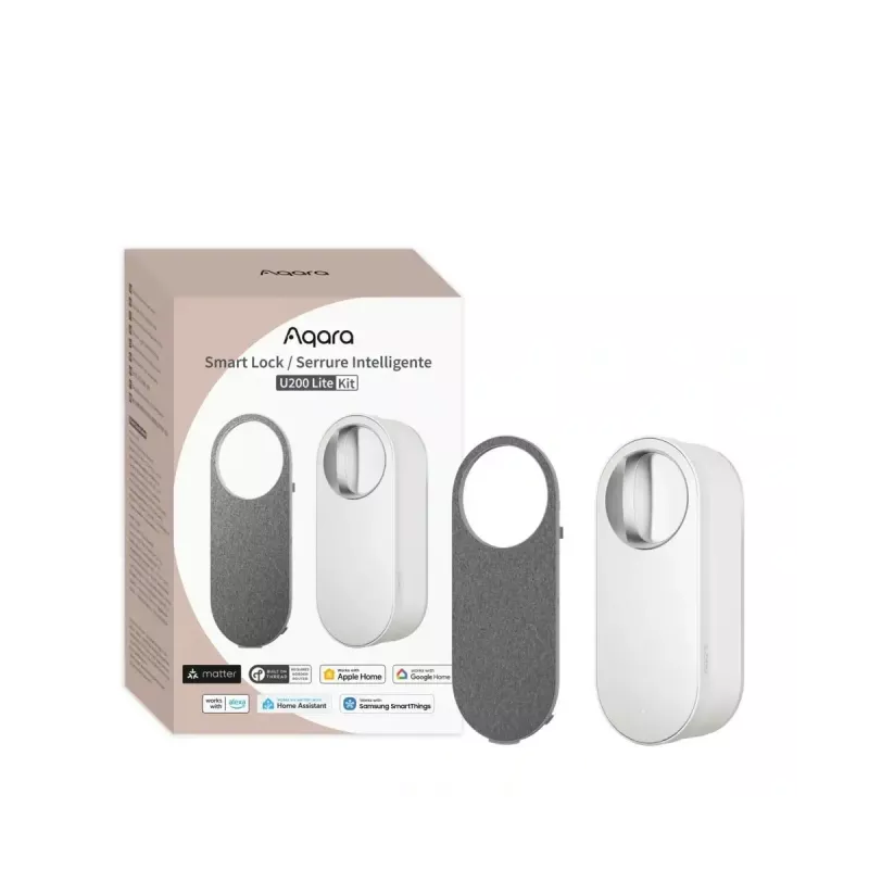 Smart Home Lock Aqara EL-D03D-W U200 Lite Kit balta