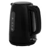 Elektriskā tējkanna Adler AD 1380B — 1,7 L, līdz 2200 W, melna, 360° pamatne