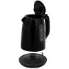 Elektriskā tējkanna Adler AD 1380B — 1,7 L, līdz 2200 W, melna, 360° pamatne