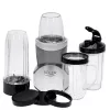 Galda blenderis Adler AD 4084 Smoothie Set — 500 W (maks. 1200 W), 0,7 L stikla trauks, noņemams trauks, melns