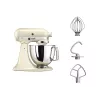 Statīvs mikseris KITCHENAID 5KSM125EAC — 300 W, 4,8 L bļoda, 10 ātrumi, krēmkrāsa