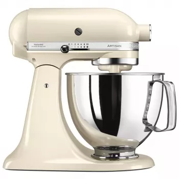 Statīvs mikseris KITCHENAID 5KSM125EAC — 300 W, 4,8 L bļoda, 10 ātrumi, krēmkrāsa