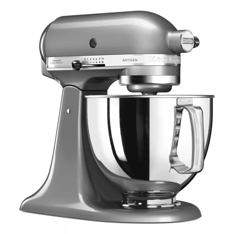 KitchenAid 5KSM125ECU statīvais mikseris 300 W sudraba krāsā