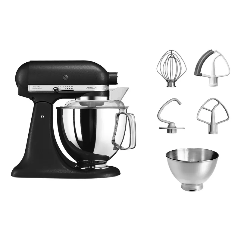 KitchenAid Artisan statīvais mikseris 300 W, melns
