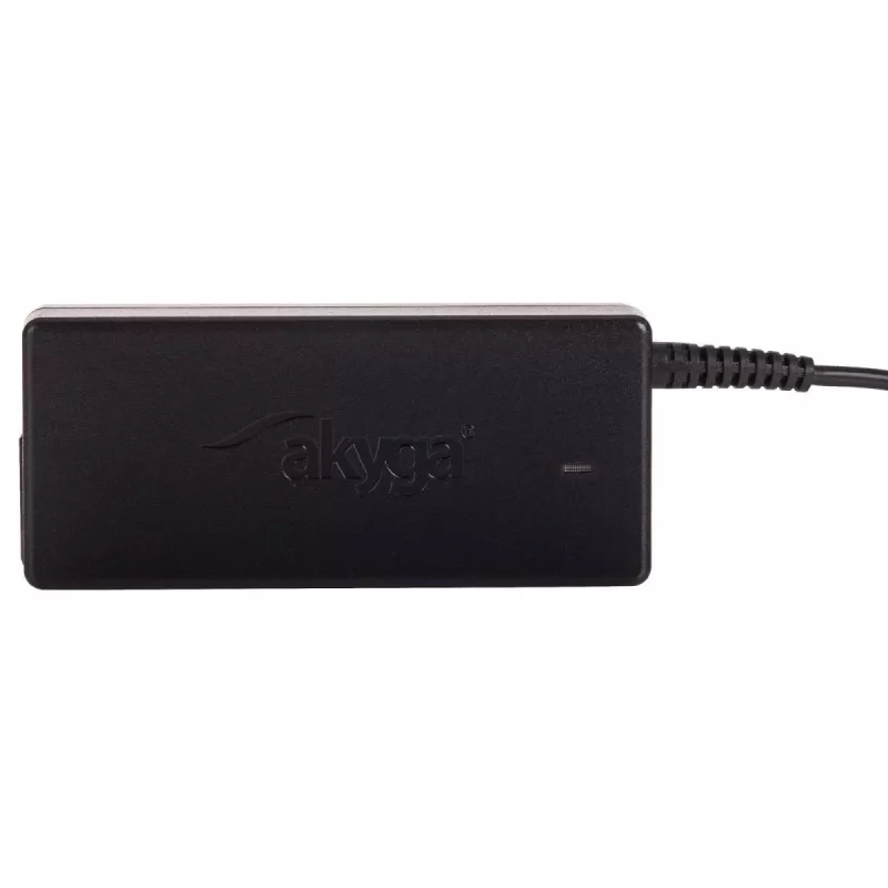 Strāvas adapteris Akyga AK-ND-10 90W 19V 4,74A maiņstrāvas-līdzstrāvas klēpjdatora lādētājs, 1,2 m kabelis, melns