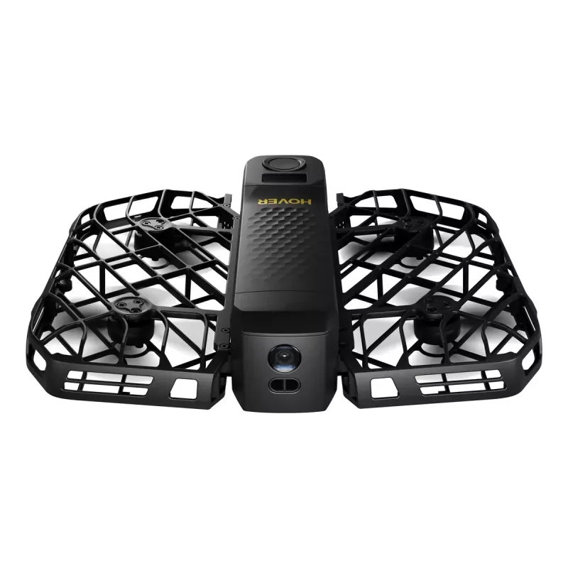 Drone HOVERAir X1 ProMax — 4-rotoru, 48 MP kamera, 7680×4320 video, 16,6 m/s, 1000 m diapazons, 1920 mAh, 64 GB iekšējā atmiņa, melns
