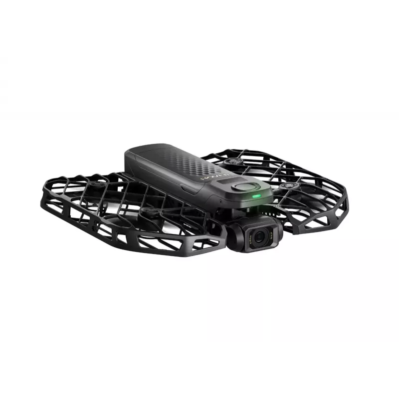 Drone HOVERAir X1 ProMax — 4-rotoru, 48 MP kamera, 7680×4320 video, 16,6 m/s, 1000 m diapazons, 1920 mAh, 64 GB iekšējā atmiņa, melns