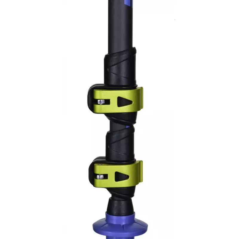 Pārgājienu nūjas Viking Carbo Lite Melns Lime, 175 cm, ogleklis, 610 g