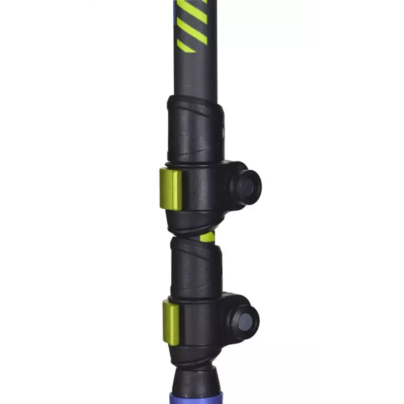 Pārgājienu nūjas Viking Carbo Lite Melns Lime, 175 cm, ogleklis, 610 g