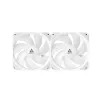 Universāls šķidruma dzesētājs CHIEFTEC ICEBERG 240-RGB-W — 240 mm radiators, 2 x 120 mm RGB ventilatori, balts