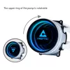 Universāls šķidruma dzesētājs CHIEFTEC ICEBERG 240-RGB-W — 240 mm radiators, 2 x 120 mm RGB ventilatori, balts