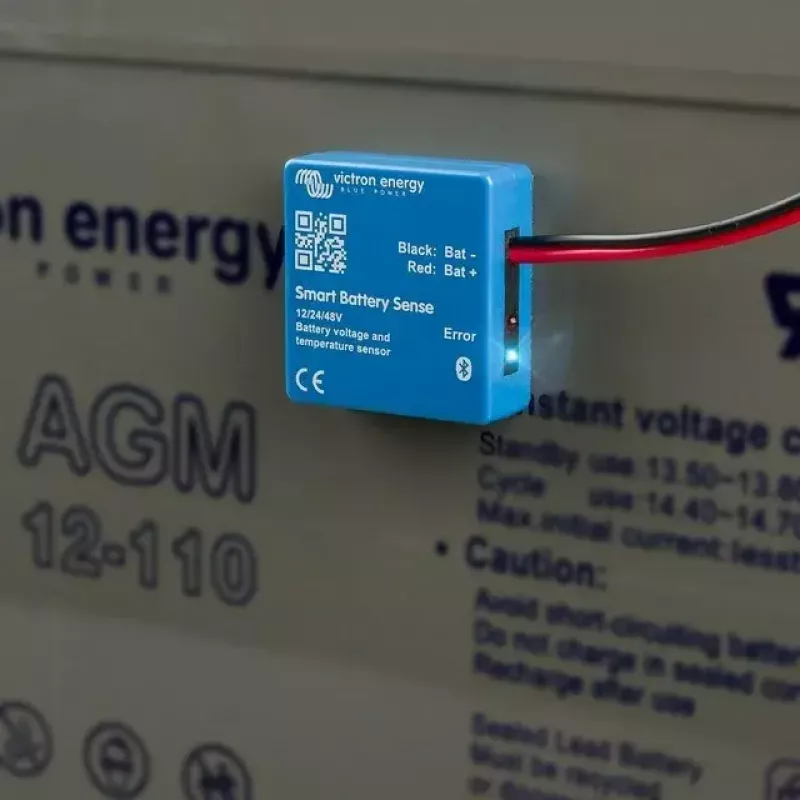 Baterijas uzraudzības sensors Victron Energy Smart Battery Sense SBS050150200 ar lielu darbības attālumu līdz 10 m