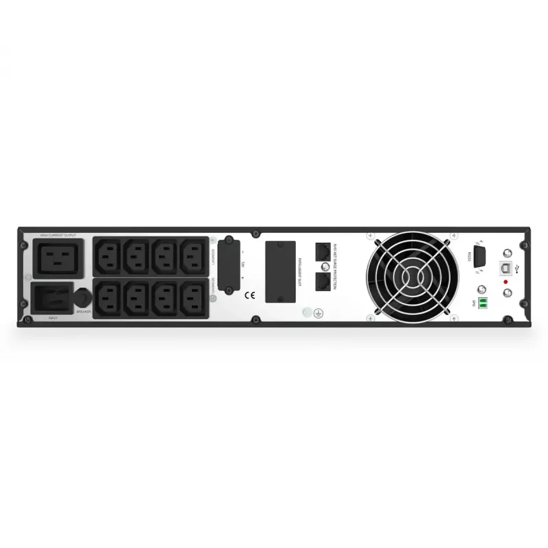 Digitus OnLine UPS sistēma 3000 VA 3000 W dubultā pārveidošana